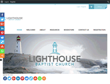 Tablet Screenshot of baptistlighthouse.org